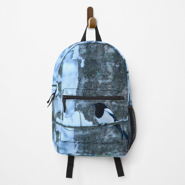 Item preview, Blue winter  forest. Eurasian magpie designed and sold by Jouko Lehto Photography.