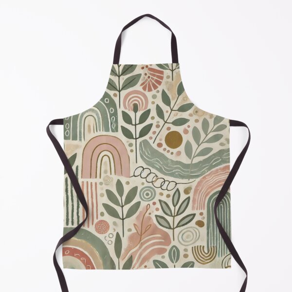 Item preview, Seamless Boho Abstract Pattern | Organic Shapes & Pastel Elegance designed and sold by DEEPDesignsART.