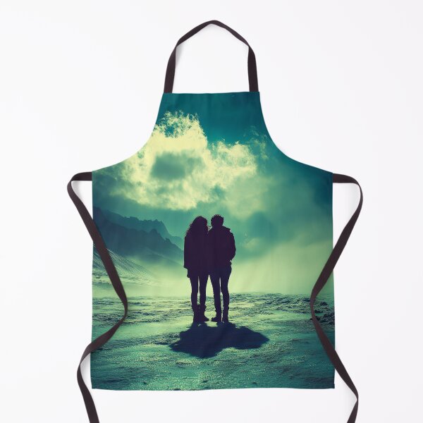 Item preview, couple silhouette walking in nature designed and sold by EgonZ9.