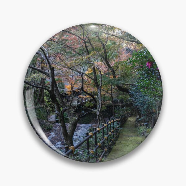 Item preview, Pathway during fall in Japan designed and sold by Keola Makaiau.