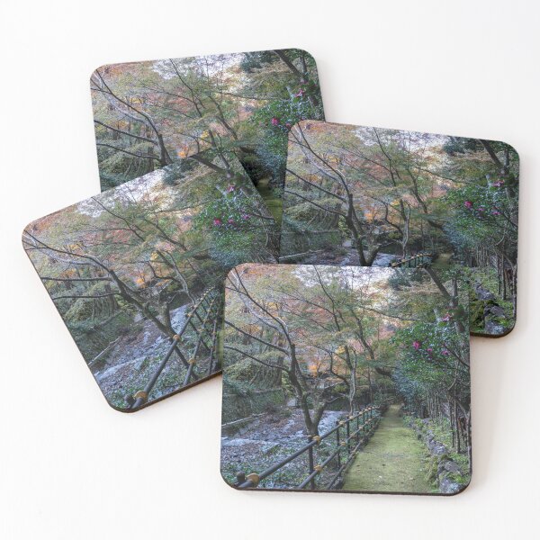 Item preview, Pathway during fall in Japan designed and sold by Keola Makaiau.