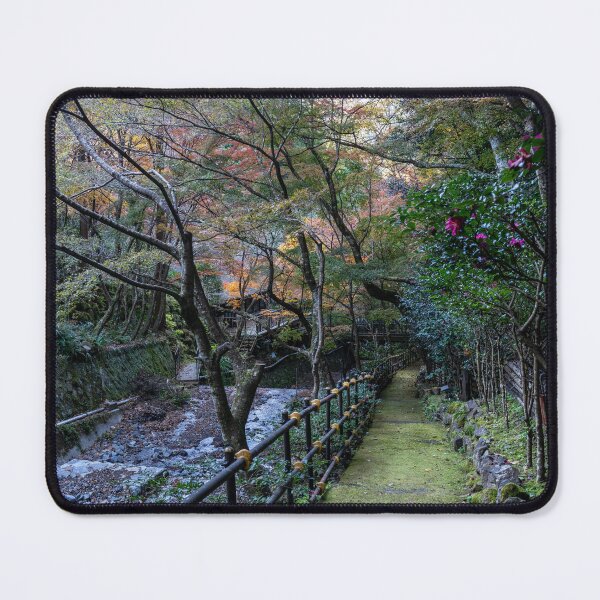 Item preview, Pathway during fall in Japan designed and sold by Keola Makaiau.