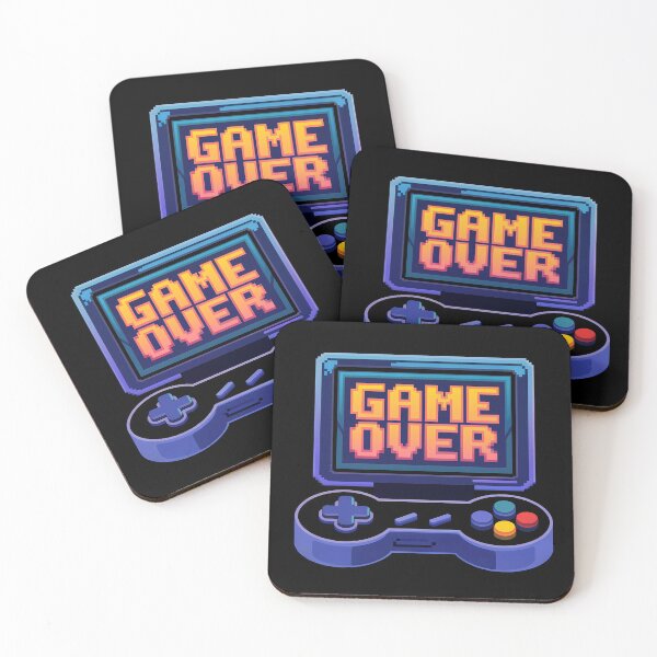 Item preview, Game over, game pad, game freak designed and sold by Dot1001.