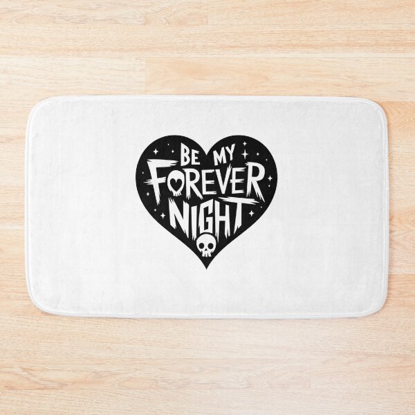 Item preview, Be My Forever Night - Distressed Goth Valentines Design designed and sold by Peter Stawicki.