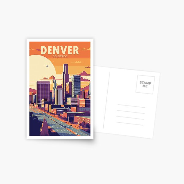 Item preview, DENVER designed and sold by MarkedArtPrints.
