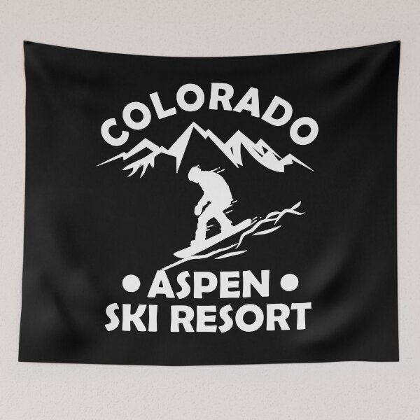 Item preview, Aspen ski resort Colorado Aspen snowboarder designed and sold by Alexaltay.