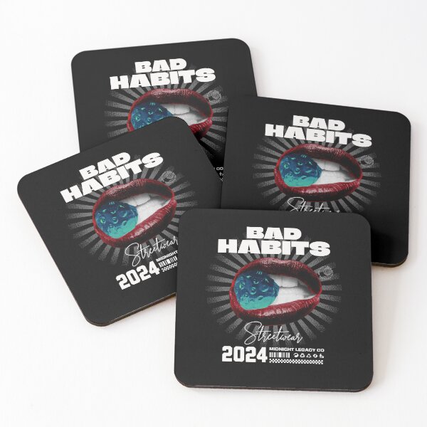 Item preview, Bad habits! designed and sold by MidnightLegacyy.