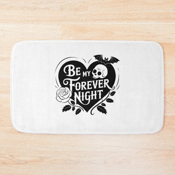 Item preview, Be My Forever Night Skull & Rose  - Goth Valentines Design designed and sold by Peter Stawicki.