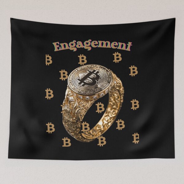 Item preview, Engagement Bitcoin designed and sold by BitCryX.