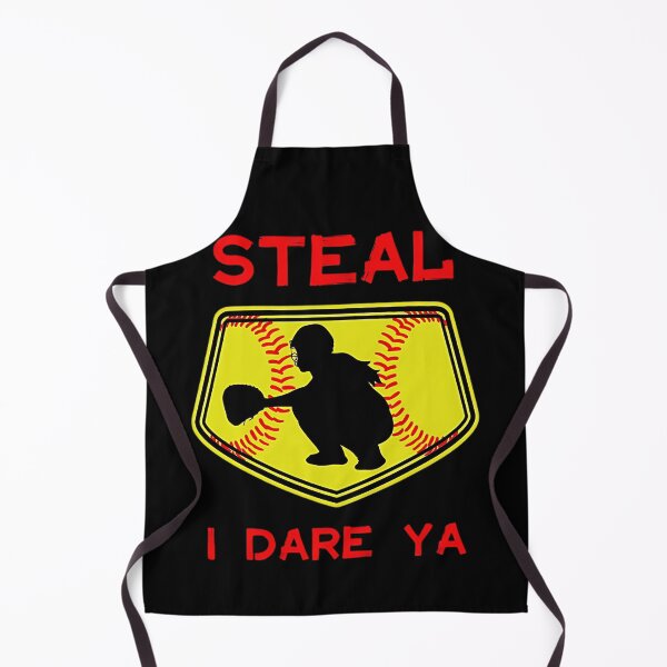 Item preview, Softball Catcher Steal I Dare Ya Funny Player Girls  designed and sold by DoodleUrban.