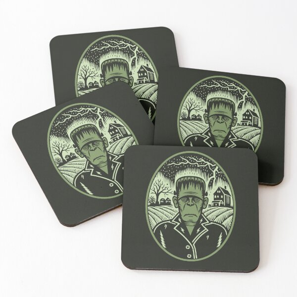 Item preview, Frankenstein monster - Portrait designed and sold by Playa Angel.