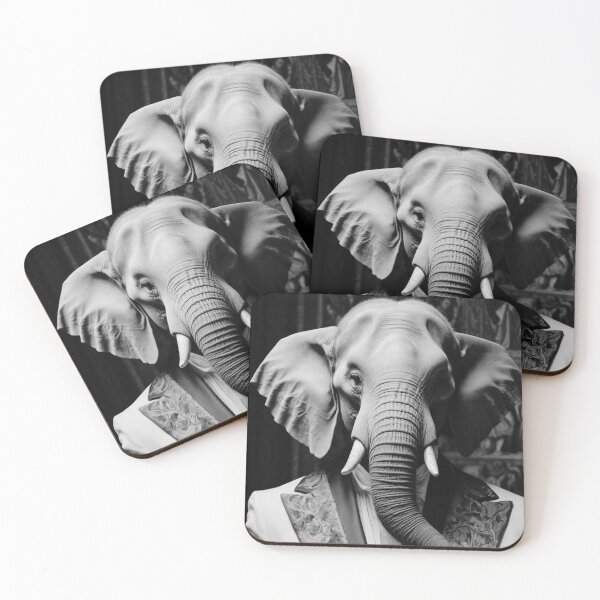 Item preview, Elegant Elephant in Formalwear designed and sold by vk09.