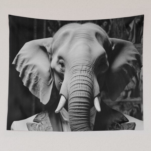 Item preview, Elegant Elephant in Formalwear designed and sold by vk09.