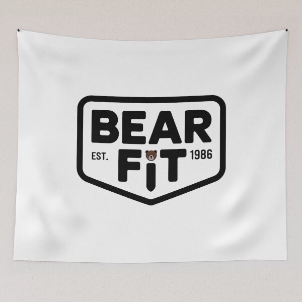 Item preview, Bear Fit Est 1986 of a mountain bear in a different version designed and sold by P2Genies.
