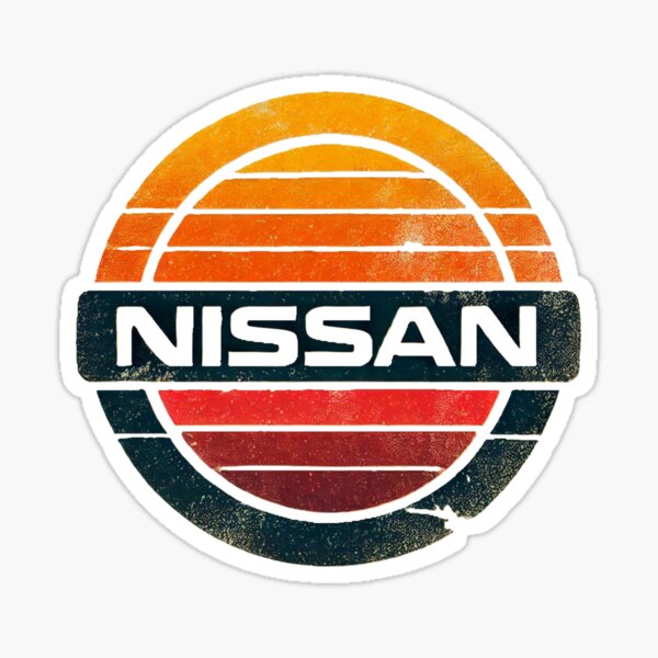 Item preview, Nissan 70's logo weather Worn Art Tranparent background designed and sold by neildoch.