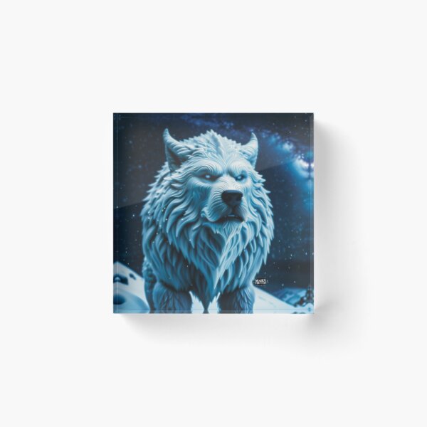 Item preview, Powerful Ice Werewolf designed and sold by Mary The Vamp.