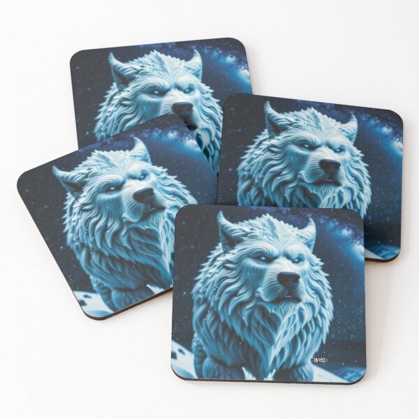 Item preview, Powerful Ice Werewolf designed and sold by Mary The Vamp.