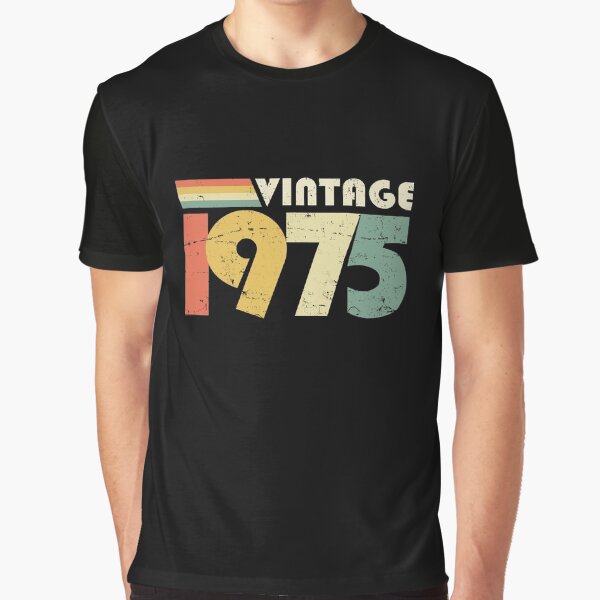 Item preview, Vintage 1975, 50th Birthday Gift Distressed Design designed and sold by RicardoTito.