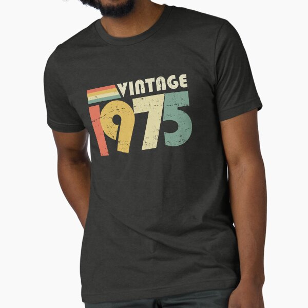Item preview, Vintage 1975, 50th Birthday Gift Distressed Design designed and sold by RicardoTito.