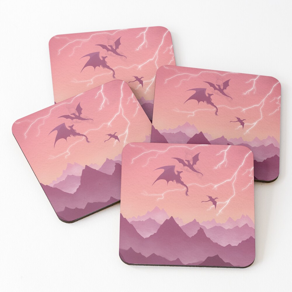 Item preview, Coasters (Set of 4) designed and sold by awkaffections.