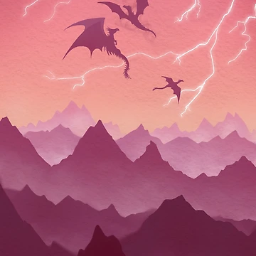 Artwork thumbnail, Dragon Riders by awkaffections