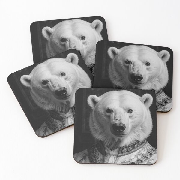 Item preview, Majestic Polar Bear in Regal Attire designed and sold by vk09.