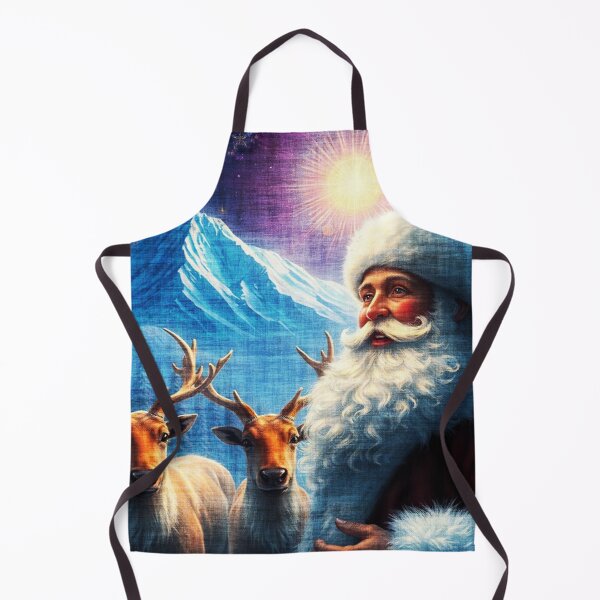 Item preview, Santa Claus and Reindeer designed and sold by Skye Ryan-Evans.