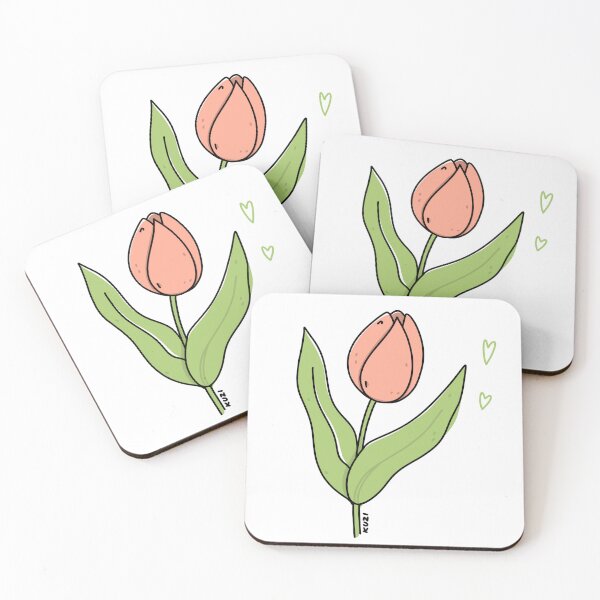 Item preview, Cute tulip designed and sold by kuzi doodles.