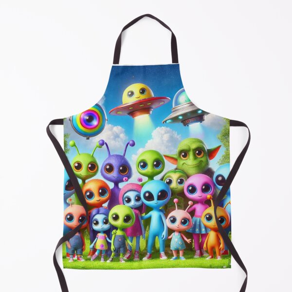 Item preview, Happy Alien Group Photo - Life Beyond Earth designed and sold by WyckedLynn.
