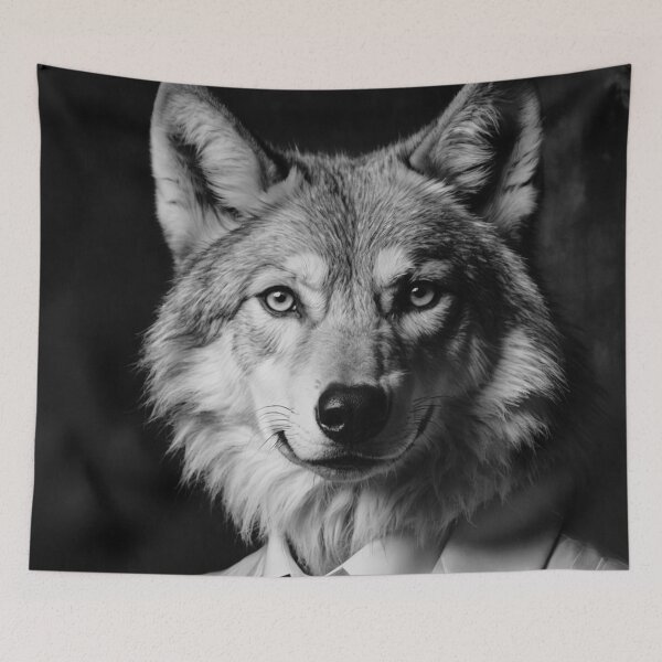 Item preview, Elegant Wolf in Formal Attire designed and sold by vk09.