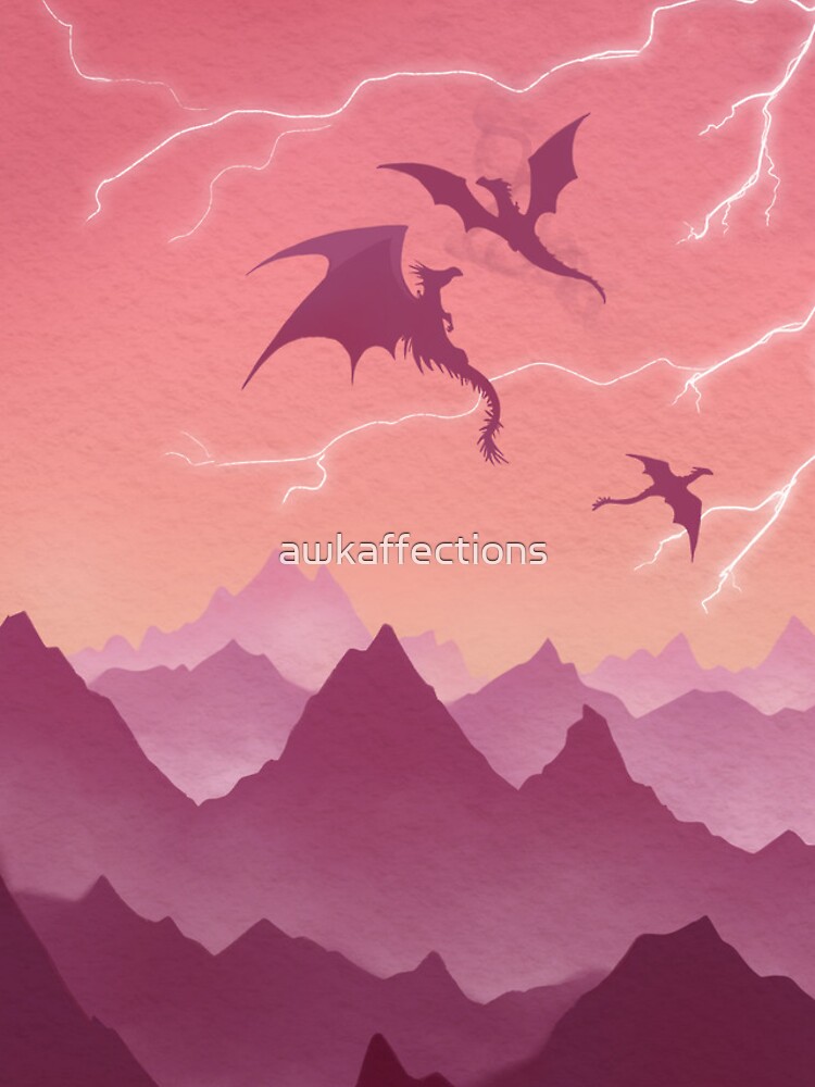 Thumbnail 4 of 4, Samsung Galaxy Phone Case, Dragon Riders designed and sold by awkaffections.
