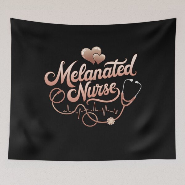 Item preview, Melanated Nurse Black History Nurse Black Nurse Melanin designed and sold by clothesy7.