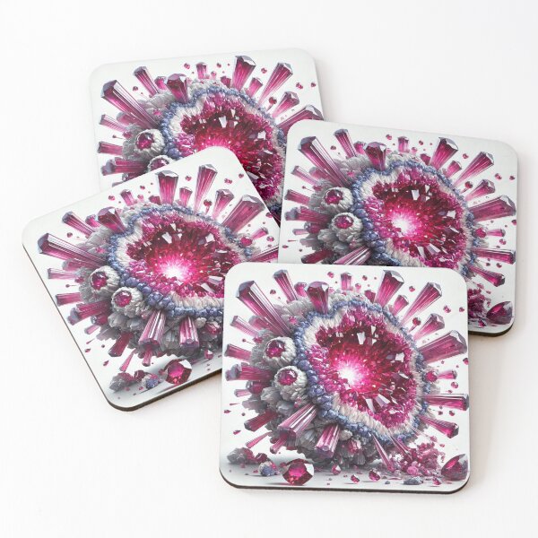 Item preview, Gemstones of the world  Ruby crystals designed and sold by ZulryLifestyles.
