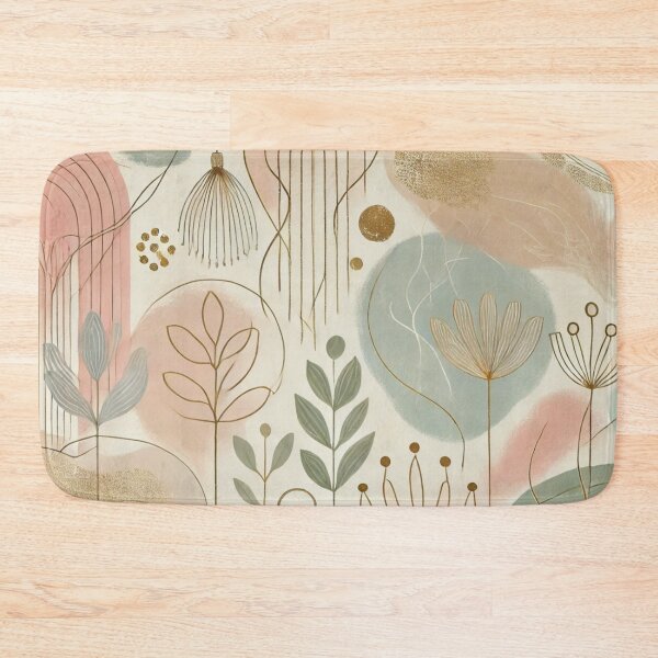 Item preview, Airy Seamless Boho Abstract Pattern | Light & Calming Pastel Design designed and sold by DEEPDesignsART.