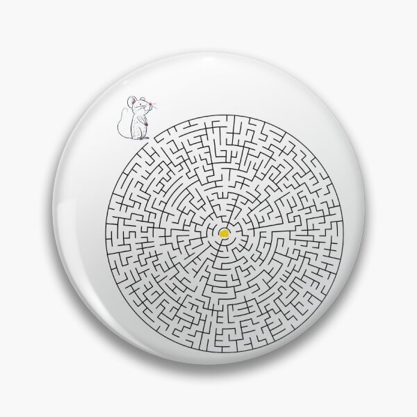 Item preview, Maze with Treats - Mouse & Cheese designed and sold by nature. electrified..