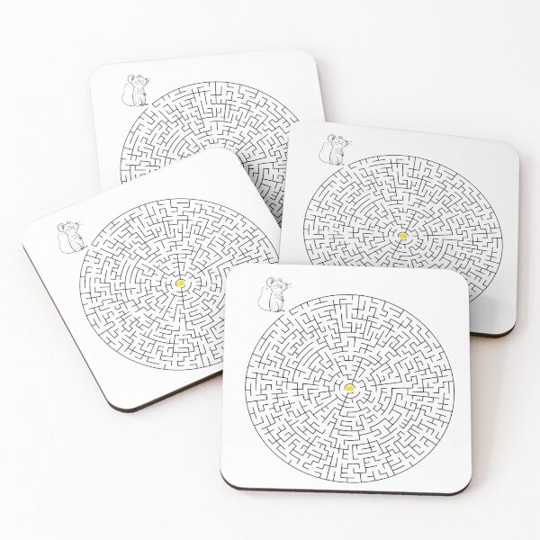 Item preview, Maze with Treats - Mouse & Cheese designed and sold by nature. electrified..