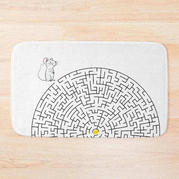 Item preview, Maze with Treats - Mouse & Cheese designed and sold by nature. electrified..
