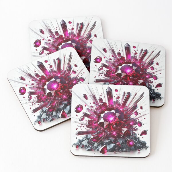 Item preview, Gemstones of the world  Ruby crystals designed and sold by ZulryLifestyles.