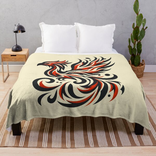 Item preview, Abstract Phoenix Tattoo Design designed and sold by Coffee Lifestyle.