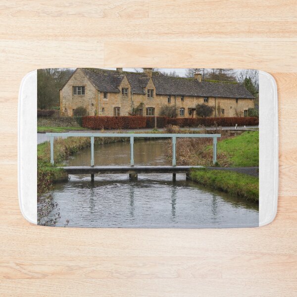 Item preview, A wooden bridge over the river eye in Lower Slaughter designed and sold by Martin Fenton.