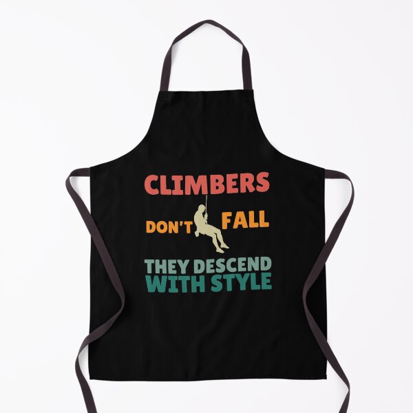 Item preview, Climbers Don't Fall They Descend With Style designed and sold by Guess4best.