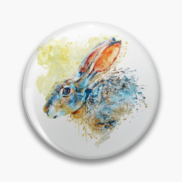 Item preview, Vibrant Bunny Portrait designed and sold by caracatita75.