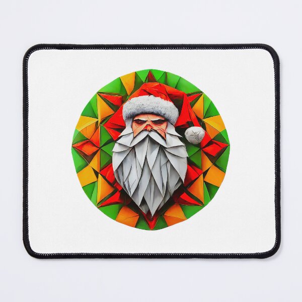 Item preview, Christmas Origami Santa Claus T Holiday Graphic Unique Festive Design Xmas Gift for Him Her Friends designed and sold by Indyadizine.