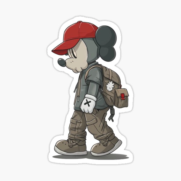 Vista previa del artículo con la obra «KAWS urbano y elegante», diseñado y vendido por King Jerry.
