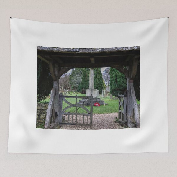 Item preview, Gateway to St Mary’s church Lower Slaughter Cotswolds  designed and sold by Martin Fenton.
