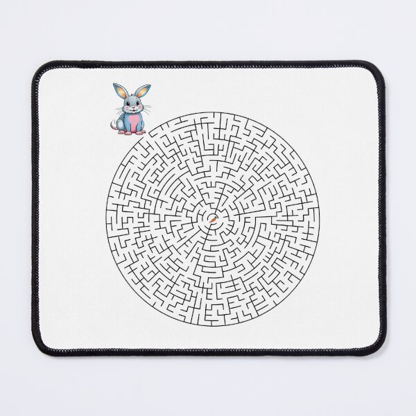Item preview, Maze with Treats - Rabbit & Carrot designed and sold by nature. electrified..