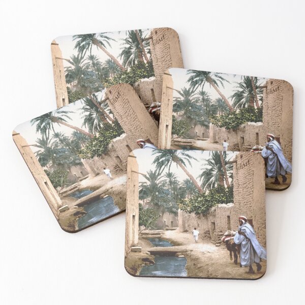 Item preview, Street in Biskra designed and sold by 19th Century in Color.