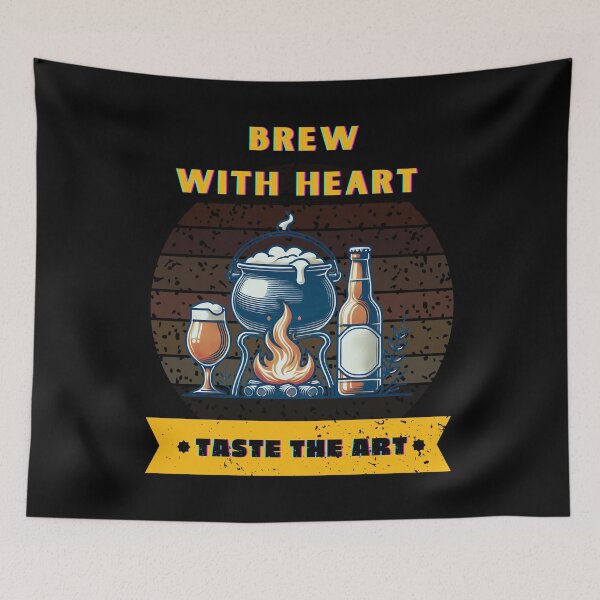 Item preview, Home Brewing: Brew With heart, Taste the Art. designed and sold by Tiszert.