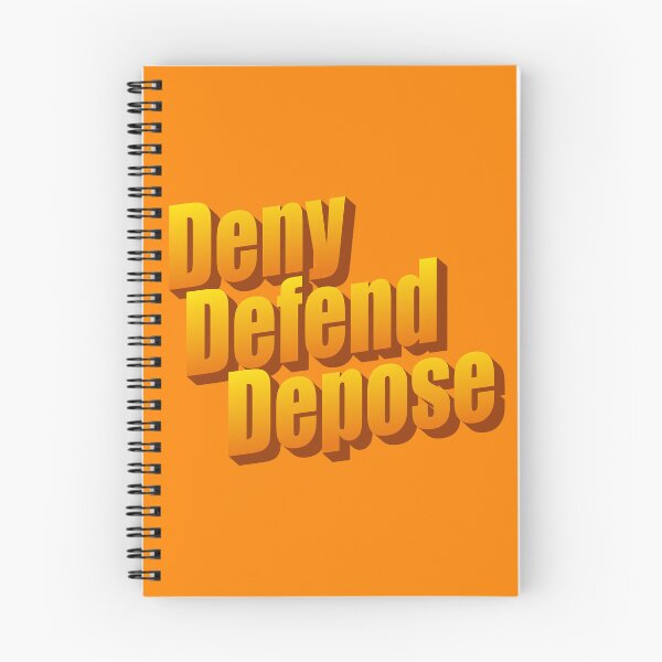 Item preview, Deny, Defend, Depose designed and sold by Neo-Artemis.