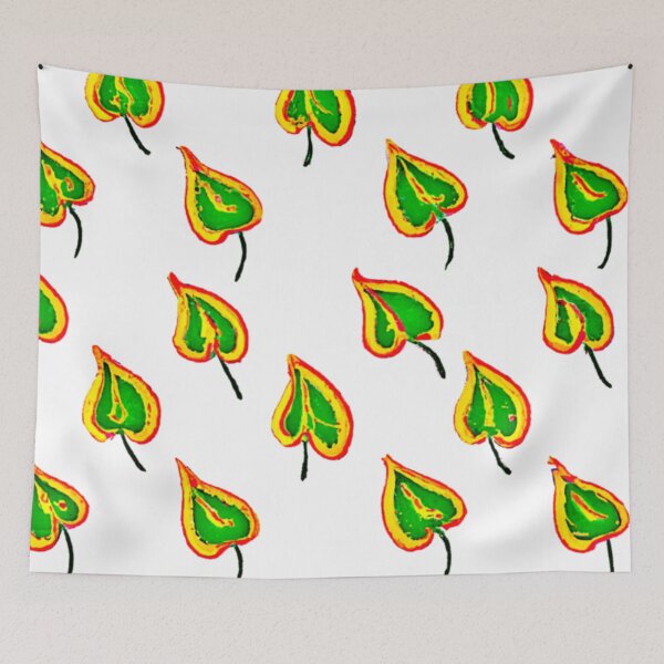 Item preview, Colorful Leaf Repeat designed and sold by Health And Fitness Posts e-Store.